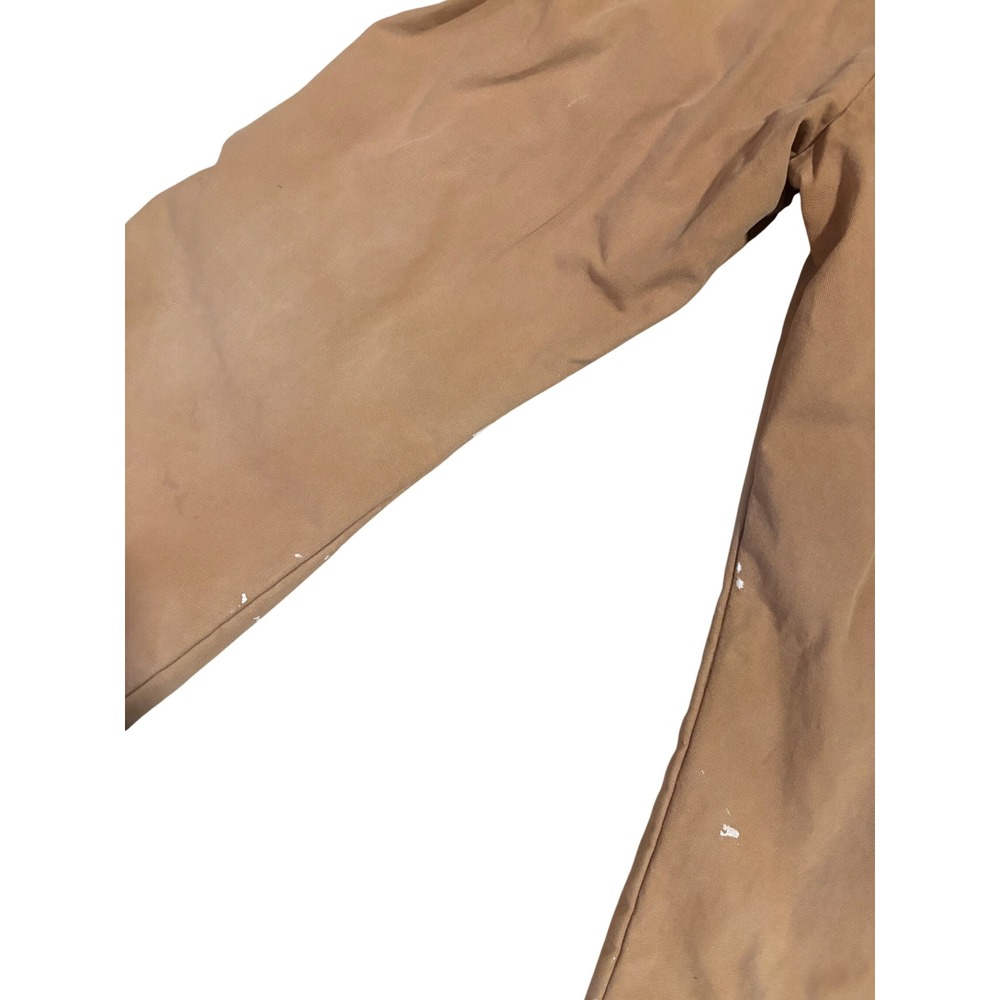 Vintage Walls Master Made Tan Cotton Duck Quilted Lined Work Coveralls Mens L - Picture 10 of 16
